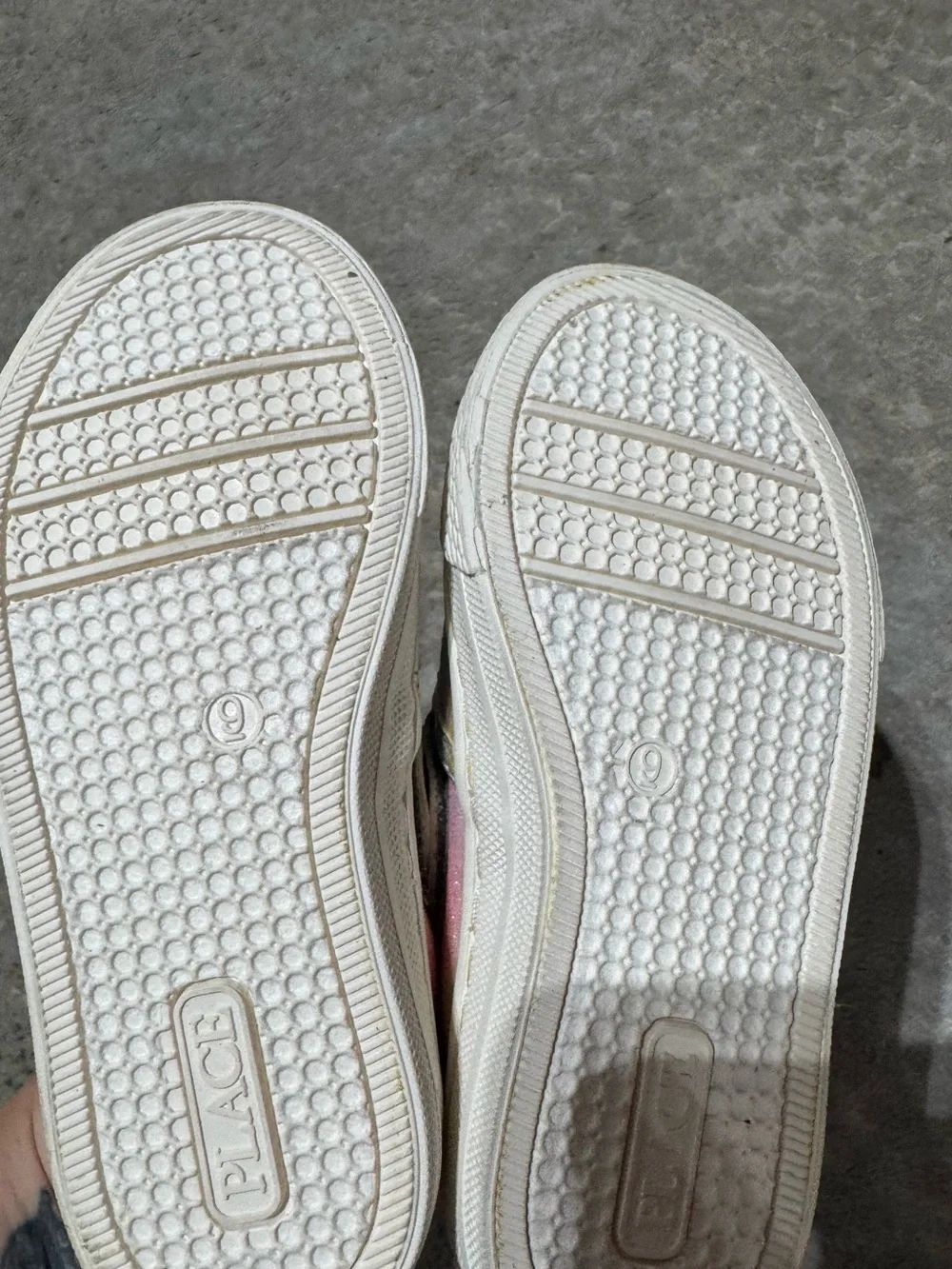 Kids Rainbow Glitter Slip-On Sneakers - Pastel Multi